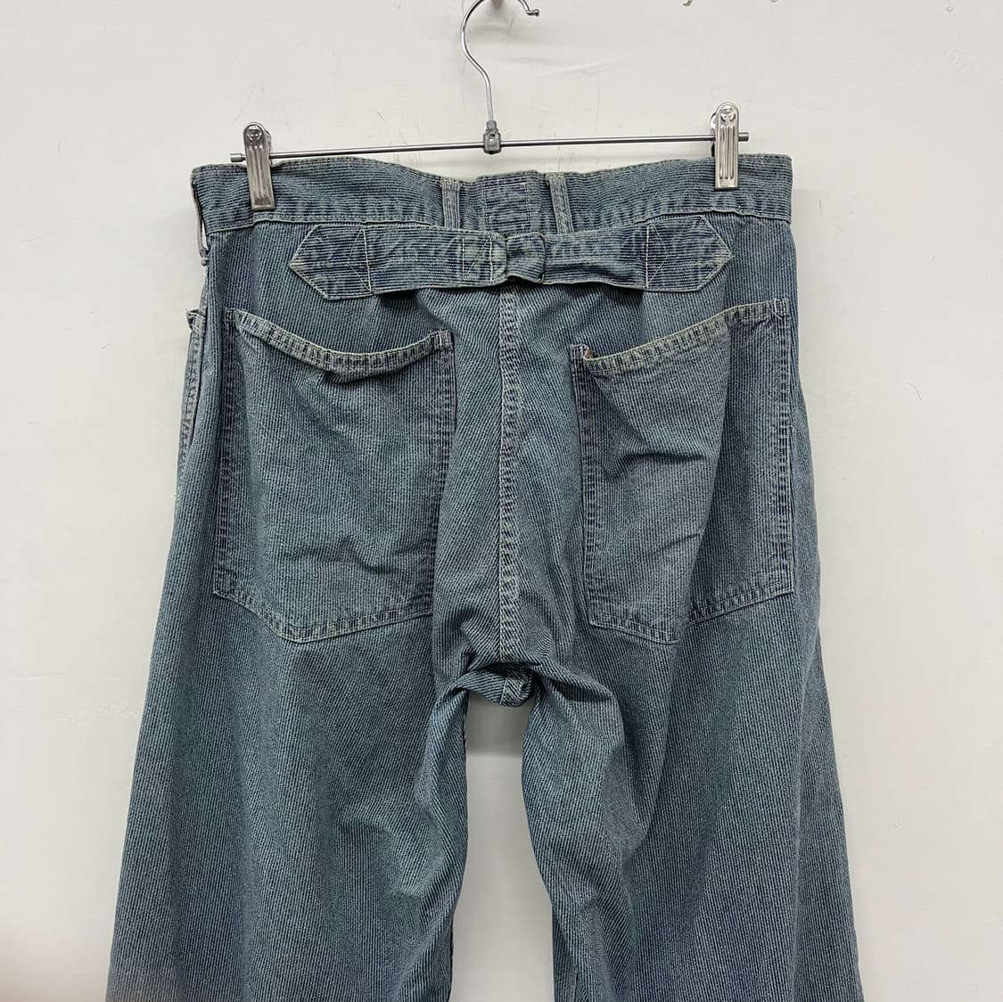 블루블루 빈티지 워크 팬츠 데님 청바지 허리32in 상품이미지8