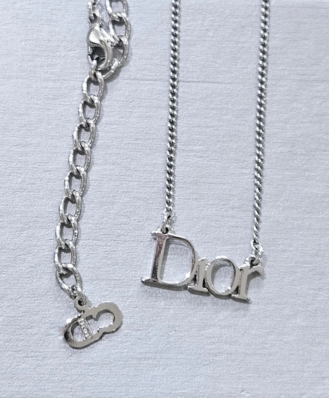 디올 로고 빈티지 목걸이 [정품/상태최상] 상품이미지2