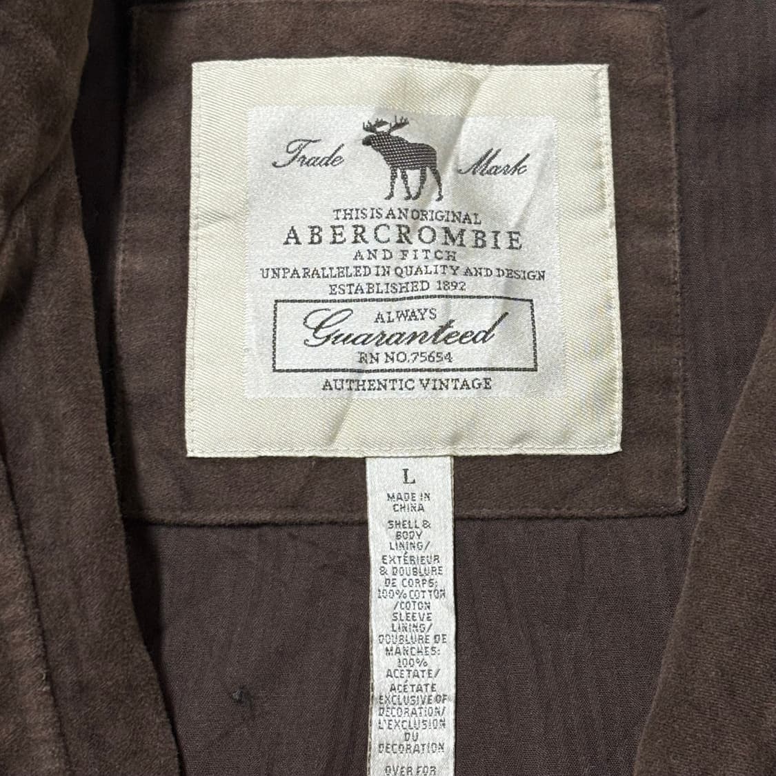 Abecrombie 아베크롬비 몰스킨 워크자켓  상품이미지7