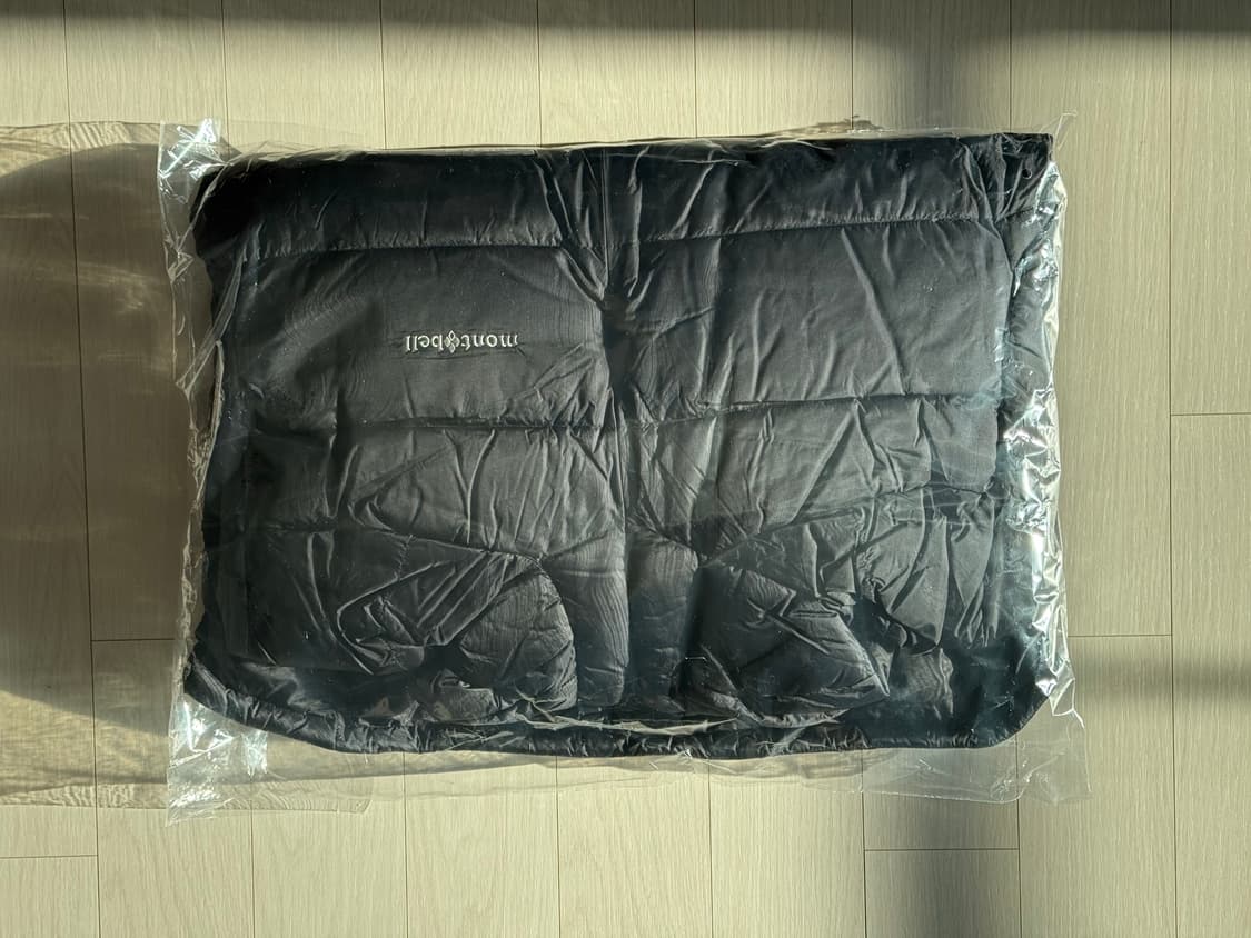 [새상품] 몽벨 알파인 라이트 다운 자켓 블랙 XL 상품이미지1