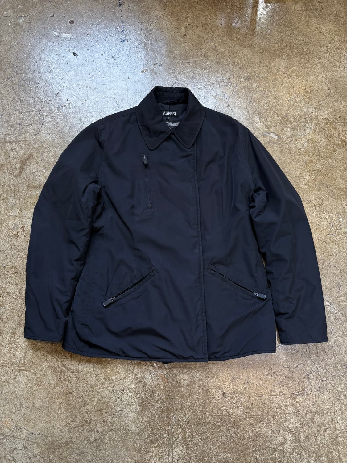 ASPESI 블랙 자켓 상품이미지1