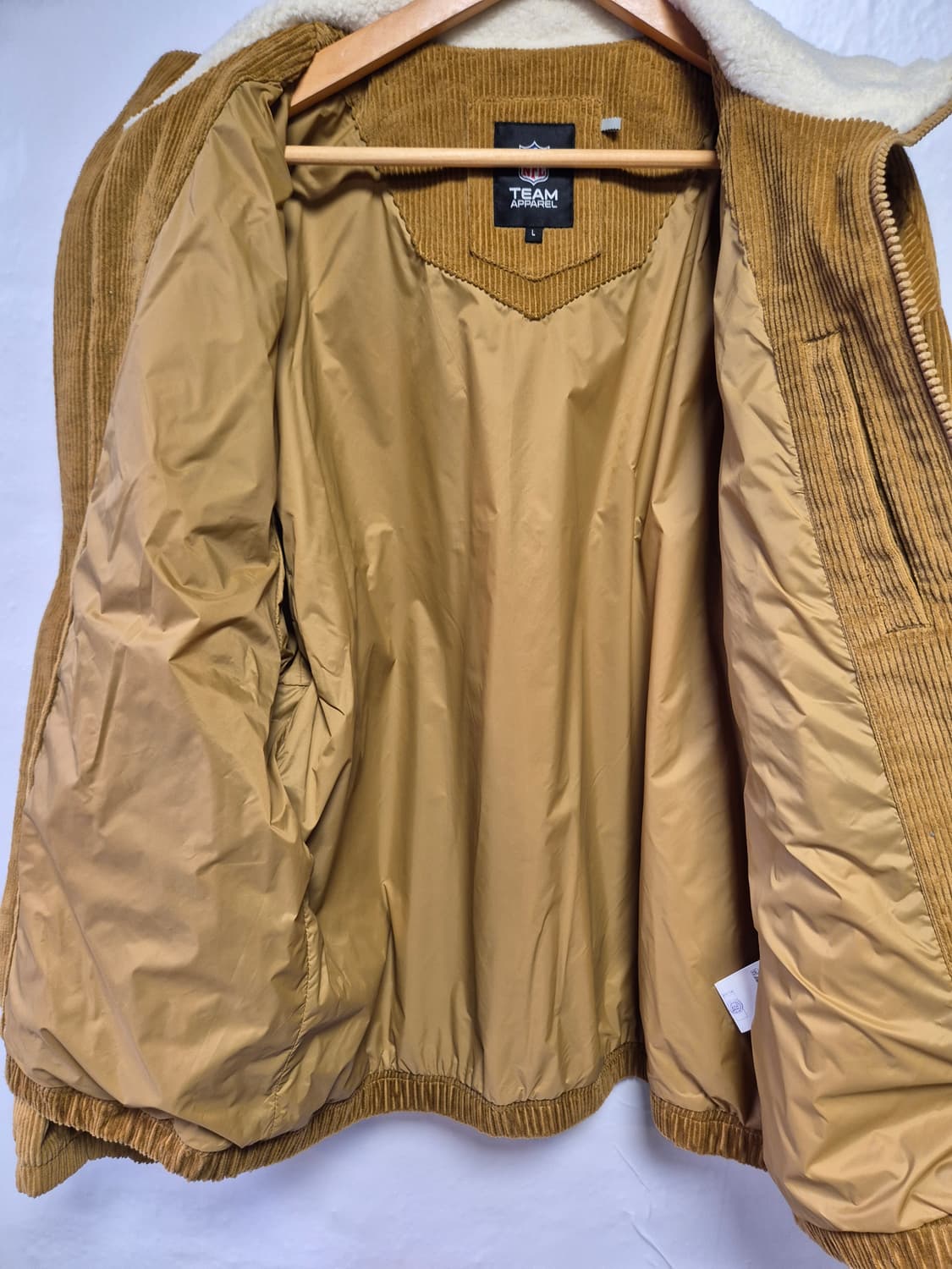 NFL Team Apparel 코듀로이 자켓 브라운 L사이즈 (상태A급) 상품이미지6