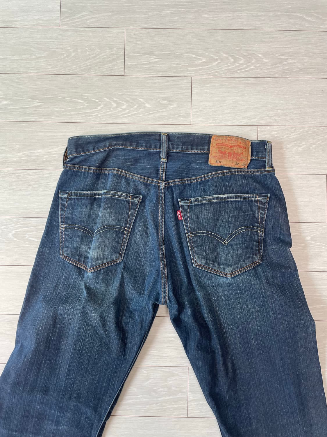 Levi’s 501 데님 팬츠 (중청 워싱) 상품이미지3