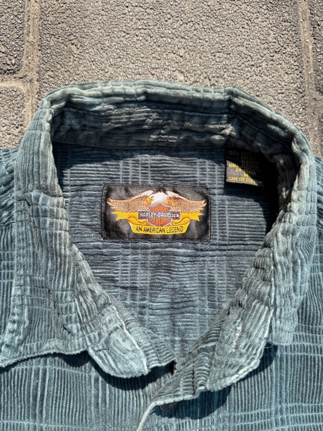 할리데이비슨 긴팔 체크셔 츠 상품이미지8