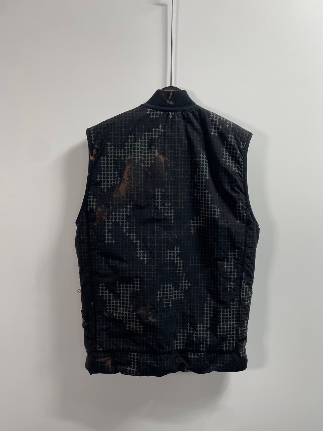 스톤아일랜드 디졸빙 그리드 가모온 에코닐 베스트자켓 (on.277)   상품이미지2