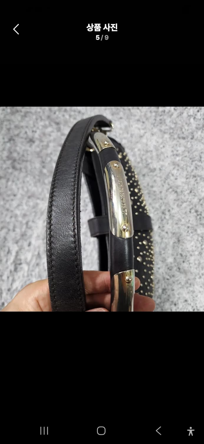 버버리 레드 숄더백 상품이미지5