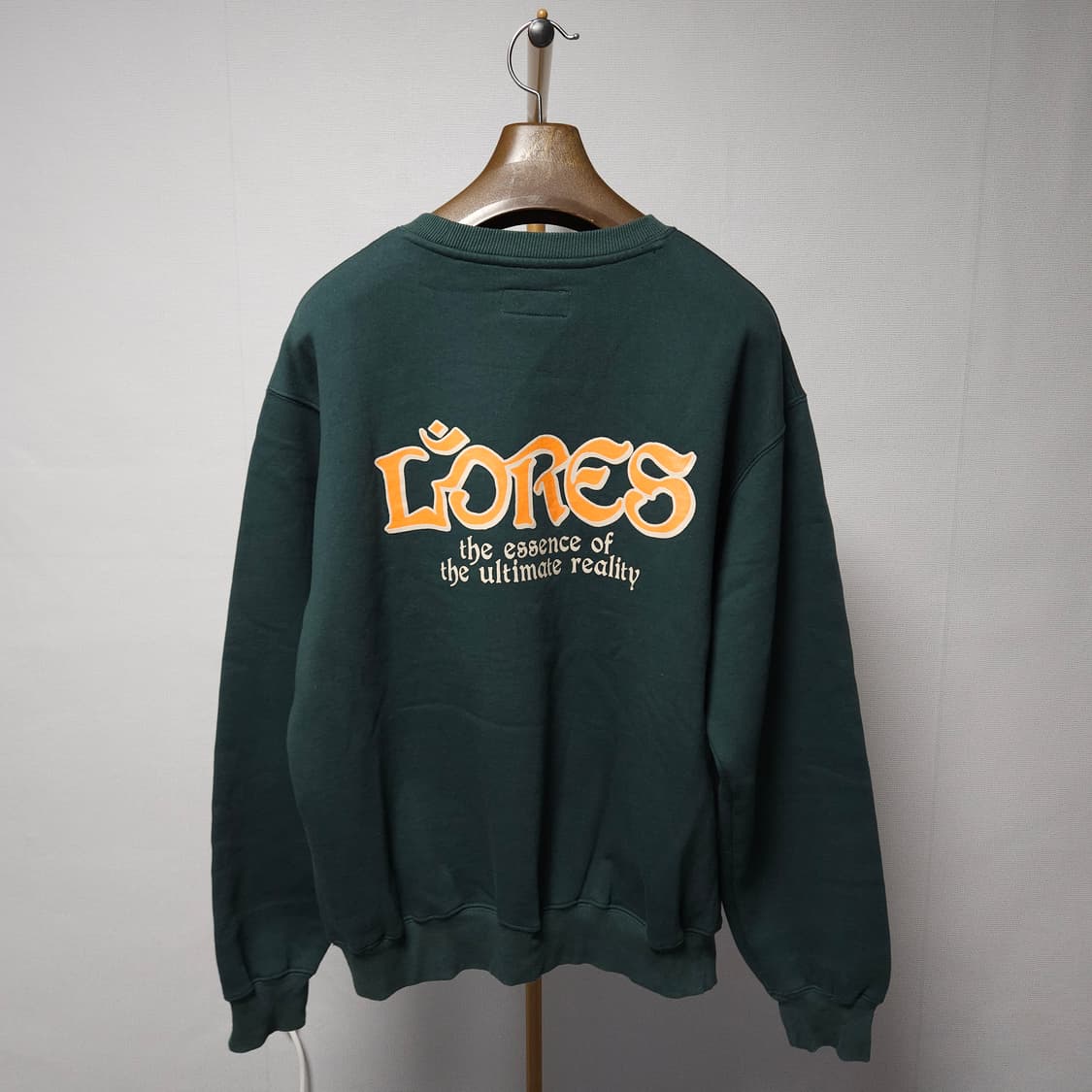 L ) Lores 로어즈 그린 맨투맨 상품이미지3