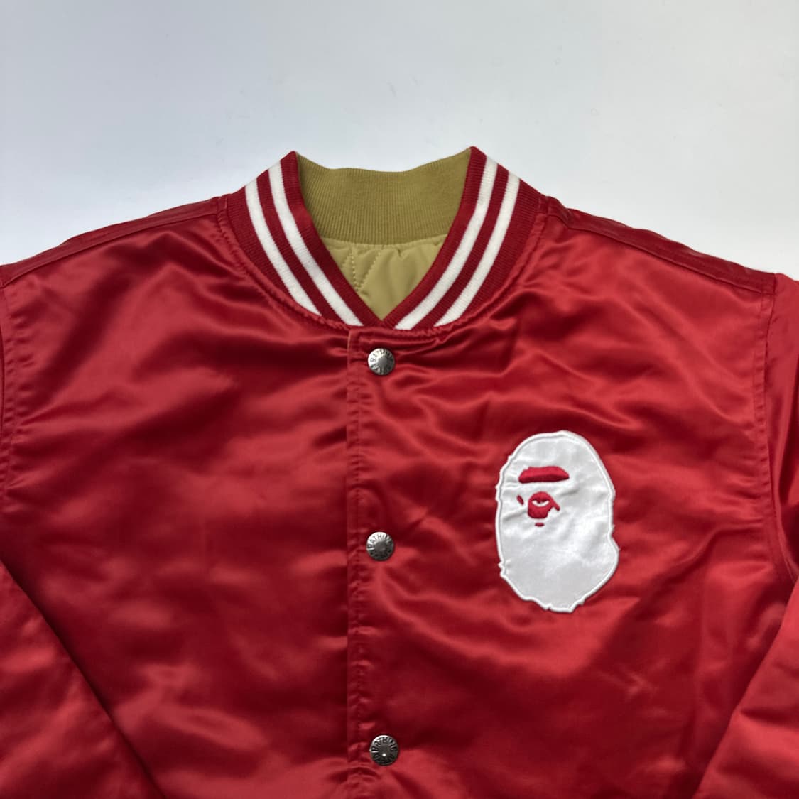 BAPE 22SS 베이프 리버시블 바시티 자켓 상품이미지2