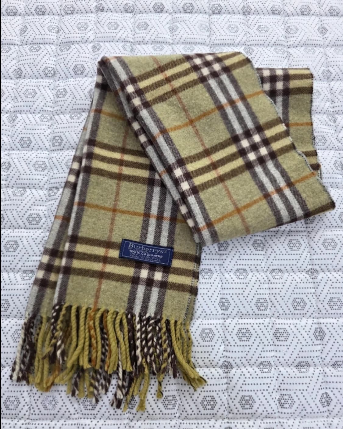 버버리 100% 캐시미어 머플러 상품이미지2