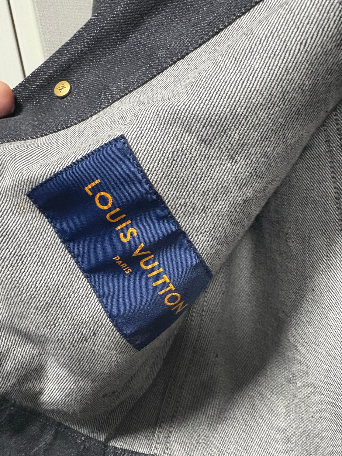 루이비통 모노그램 남성 데님 자켓 46 백화점판 상품이미지7