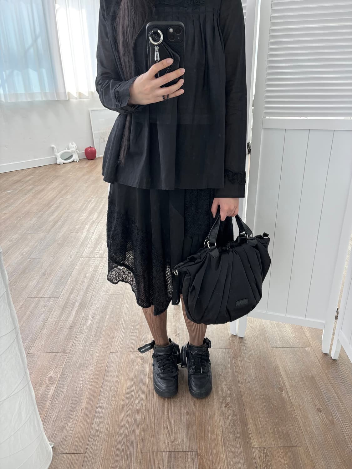 요지야마모토 Ysaccs 플리츠 토트백 상품이미지3