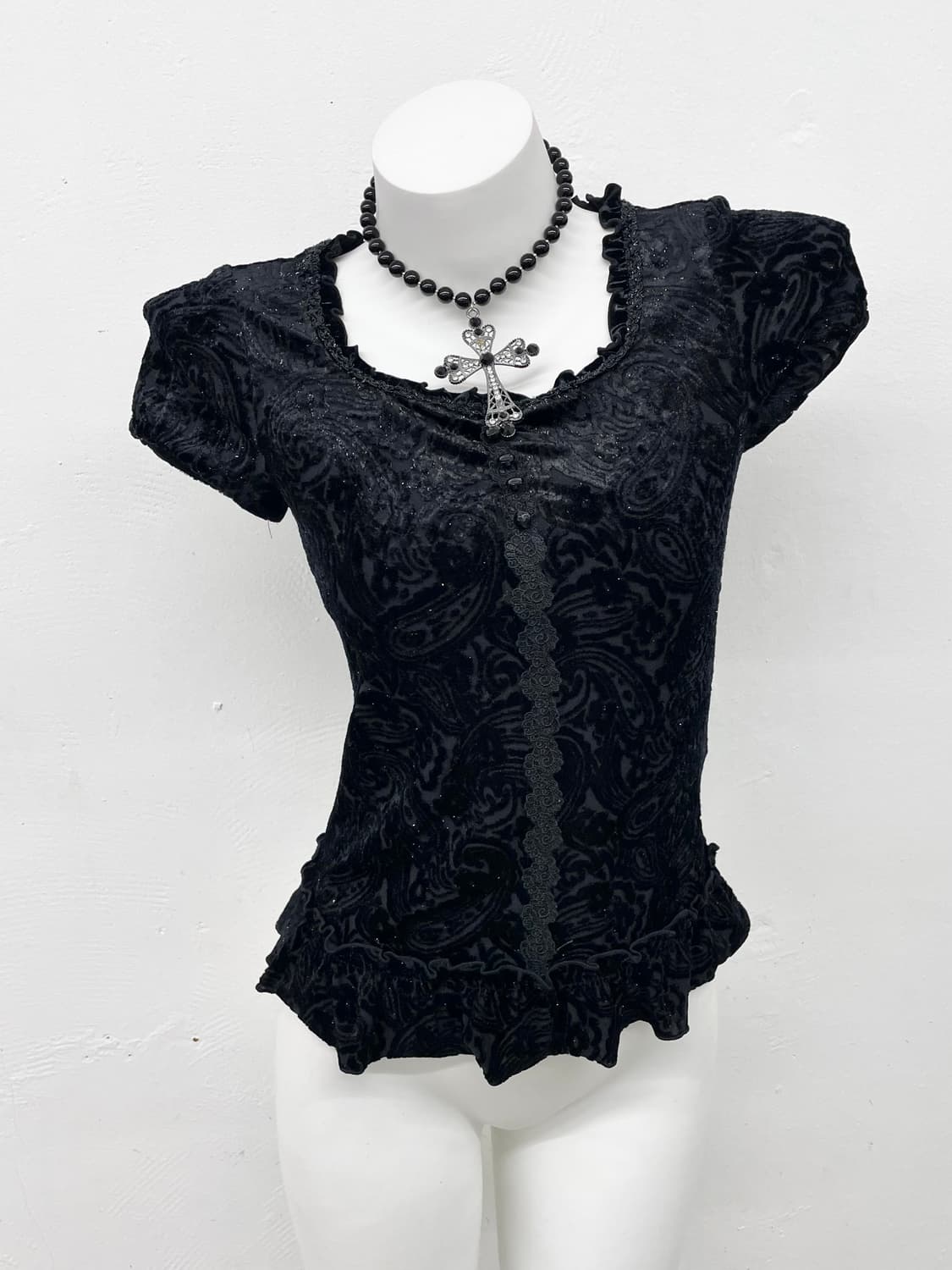 엔틱 벨벳 오리엔탈 탑 상품이미지1