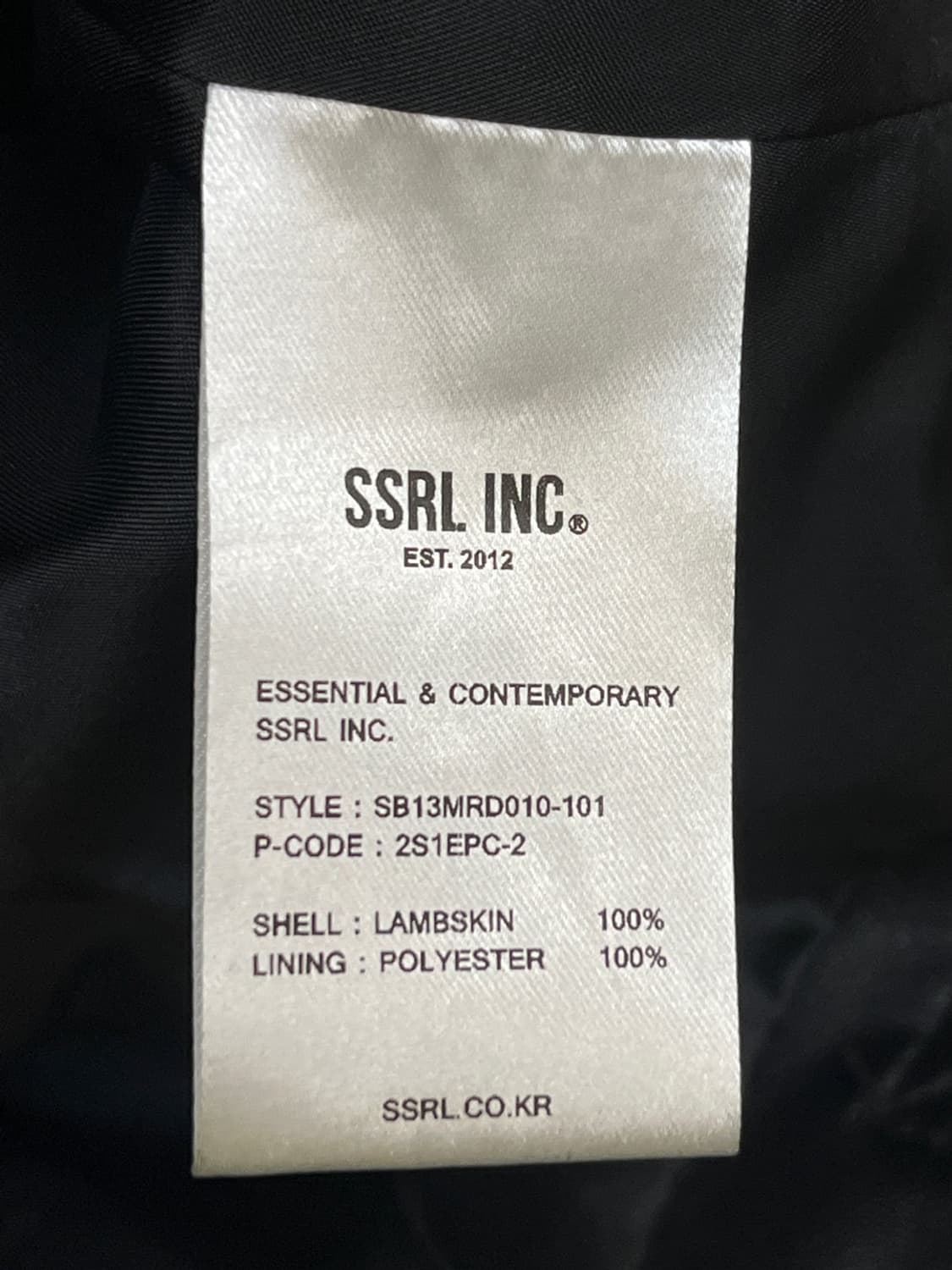 Ssrl Lnc 레더 자켓 상품이미지7