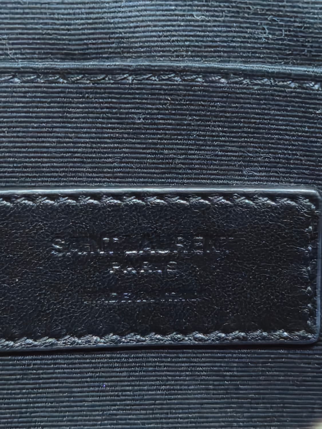 (정품) 생로랑 남성 클러치 블랙 (명품 남자 가방) 상품이미지5