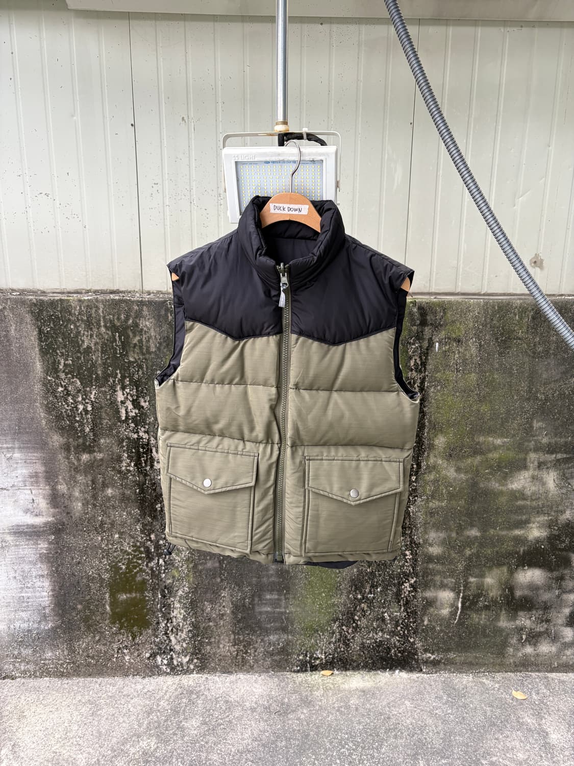 spiewak 스피왁 양면 덕다운 패딩 베스트 상품이미지1