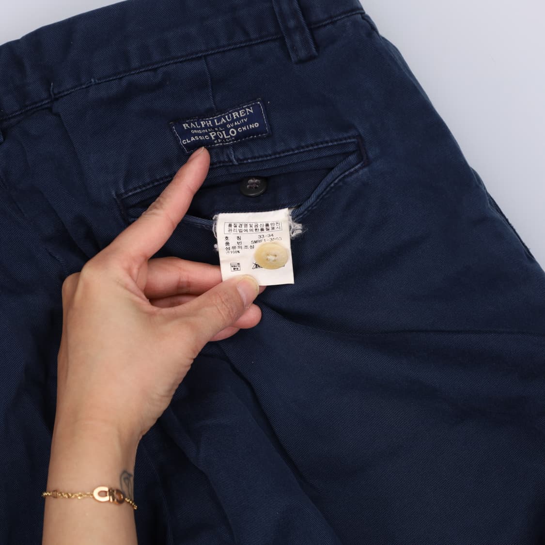 33/34 폴로 와이드 치노팬츠 0331H1 상품이미지8