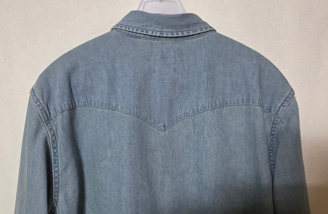 리바이스 바스토우 웨스턴 데님 셔츠 슬림핏 M사이즈 상품이미지5