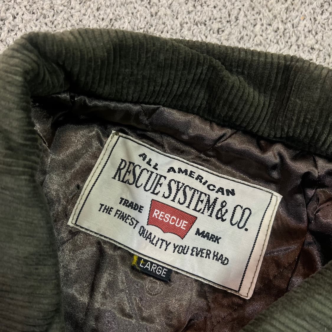 VTG 빈티지 카키 헌팅 자켓 상품이미지4