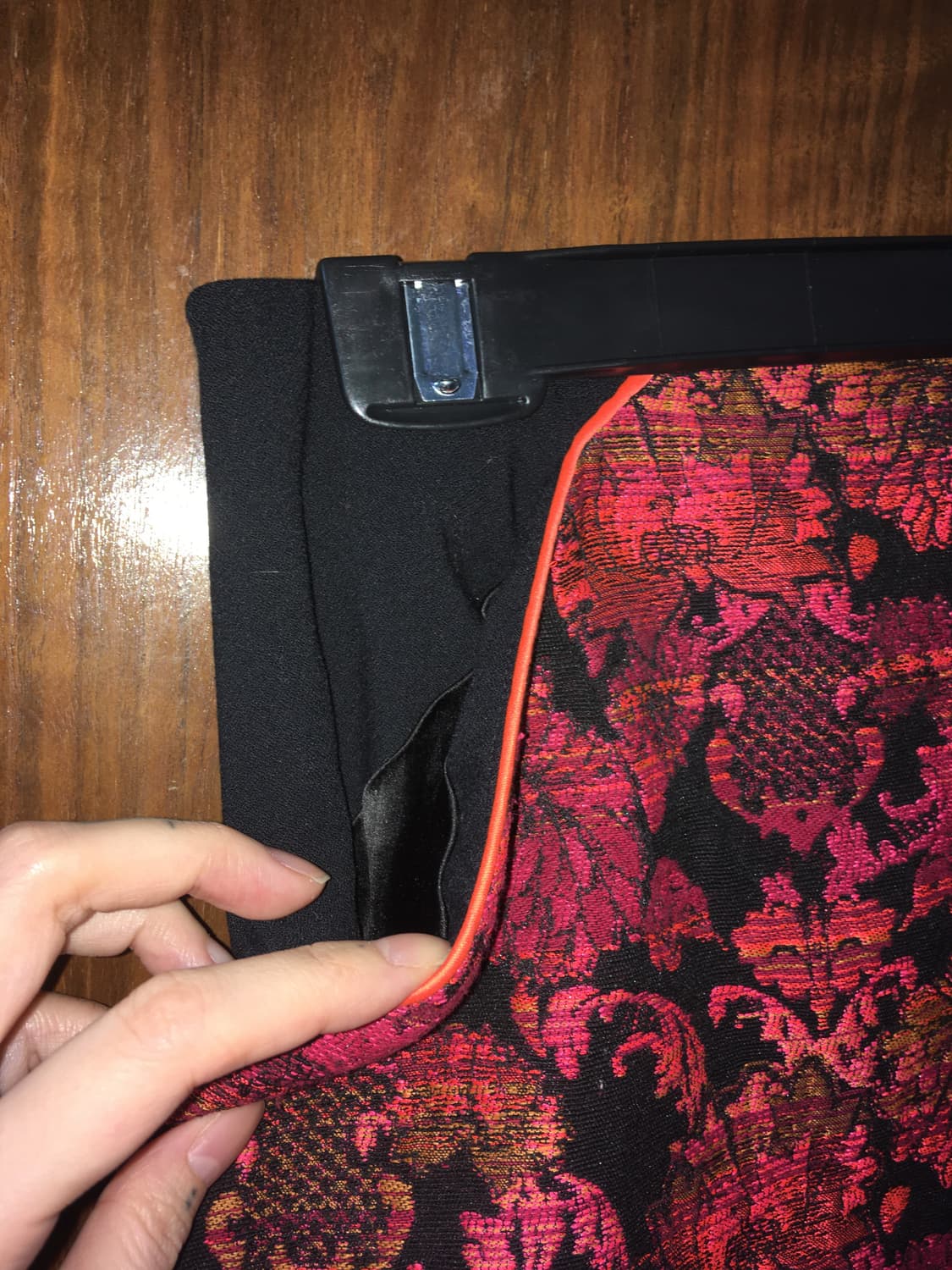 엔틱 자카드 미니 스커트 상품이미지3