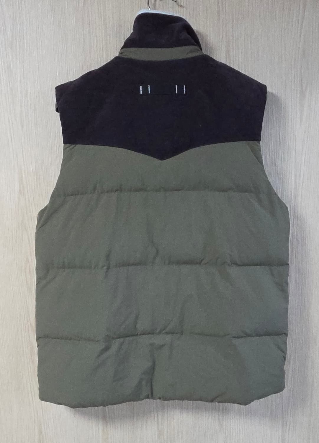 (착샷) 그레고리 패딩 베스트 양털 조끼 코듀로이 상품이미지3