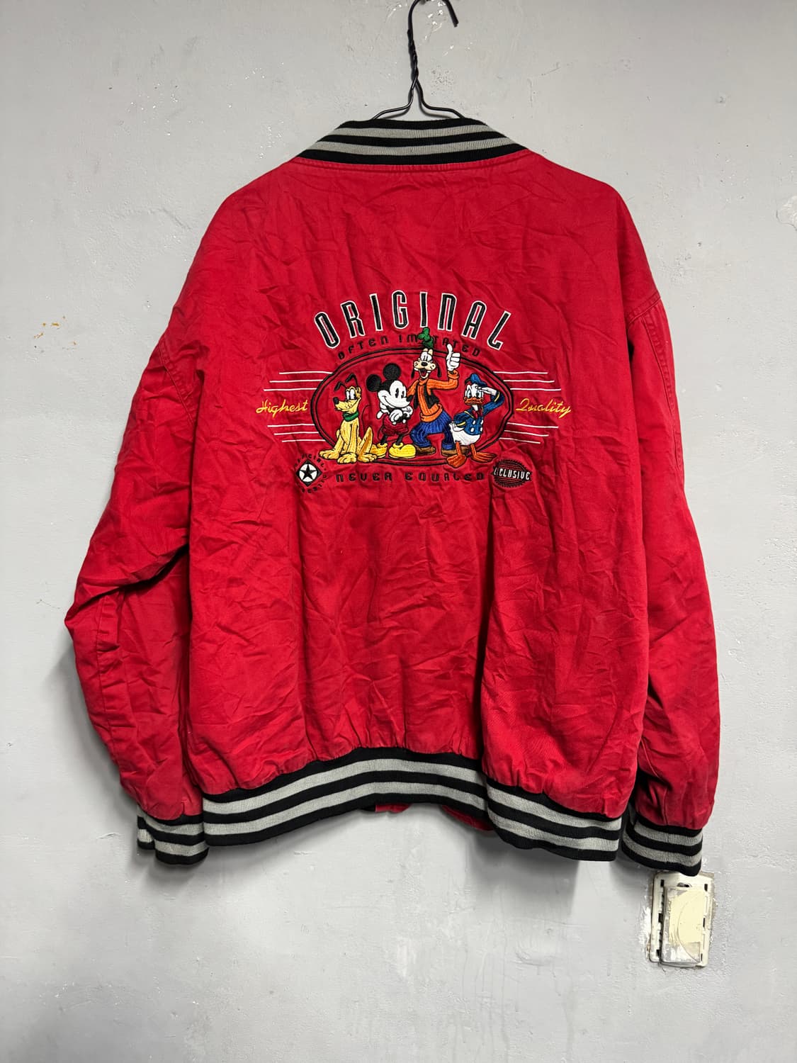 디즈니 미키마우스 바시티 자켓 L 상품이미지2