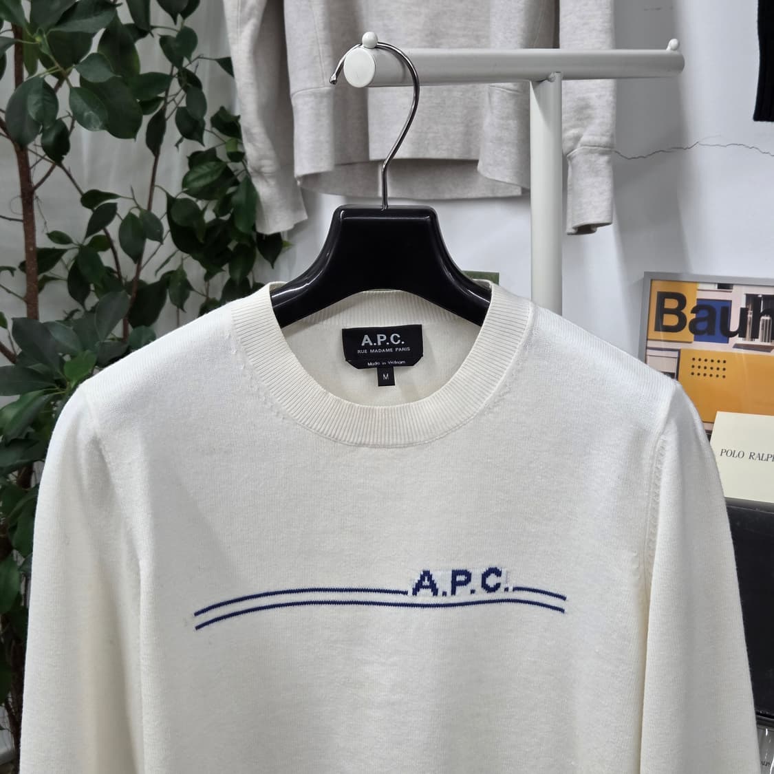 아페쎄 캐시미어 블렌드 코튼 니트 M 상품이미지2