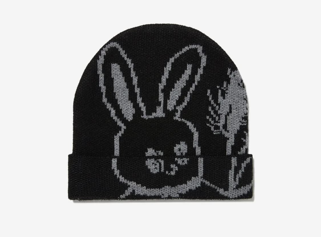 위티버니 그래픽 비니 [블랙] 상품이미지1