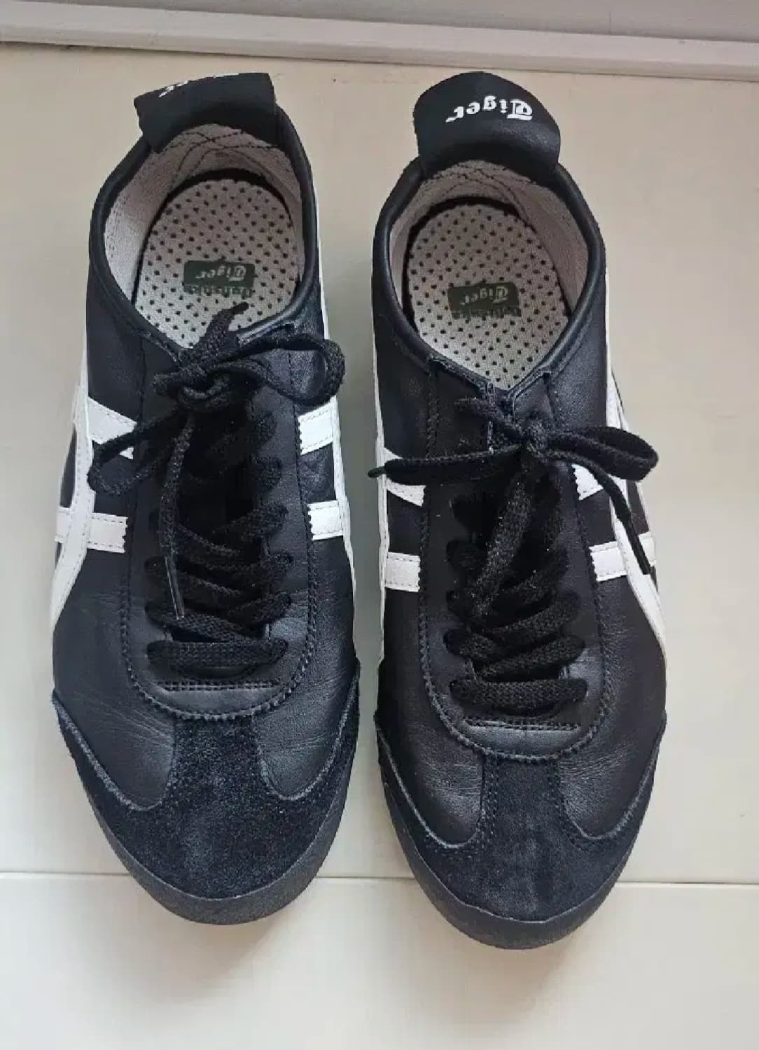 오니츠카타이거 멕시코66 블랙 화이트 275사이즈  상품이미지1