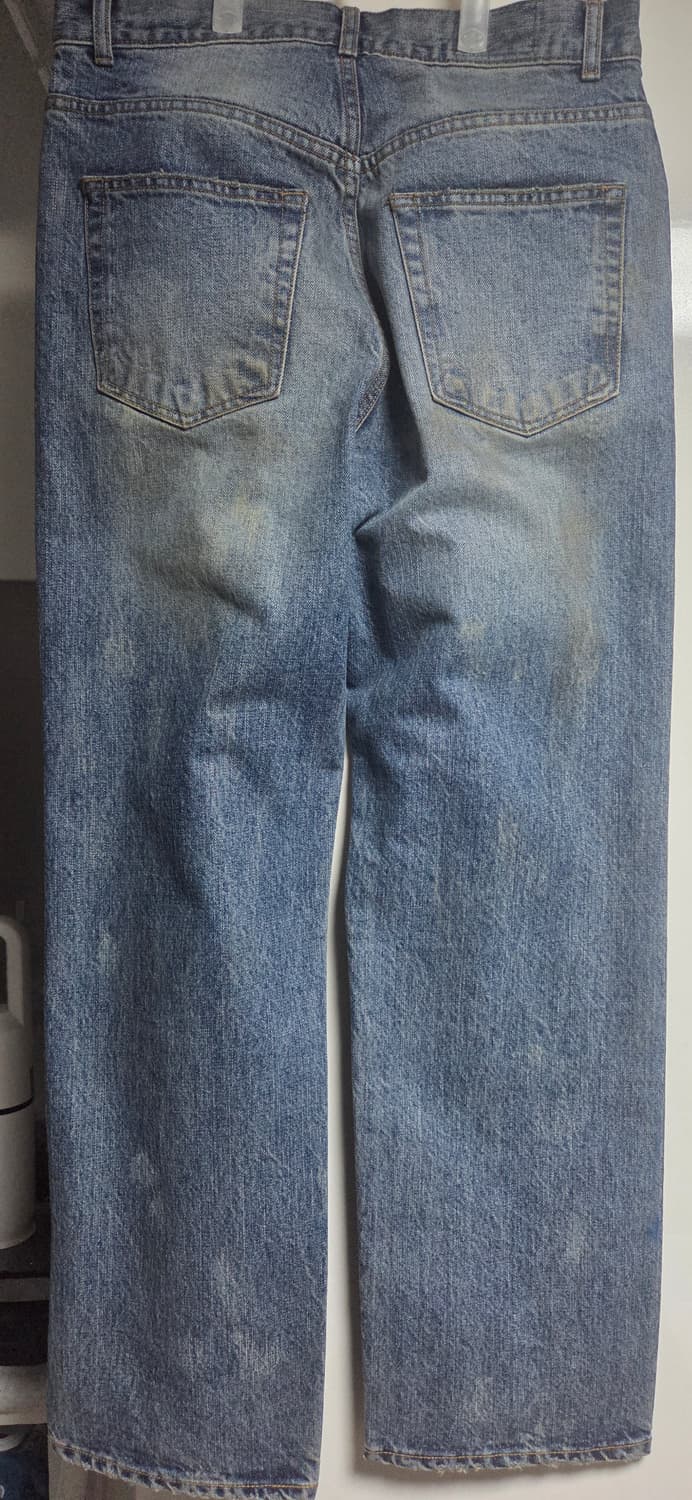 아트이프액츠 Painted Regular 데님팬츠 M 상품이미지2