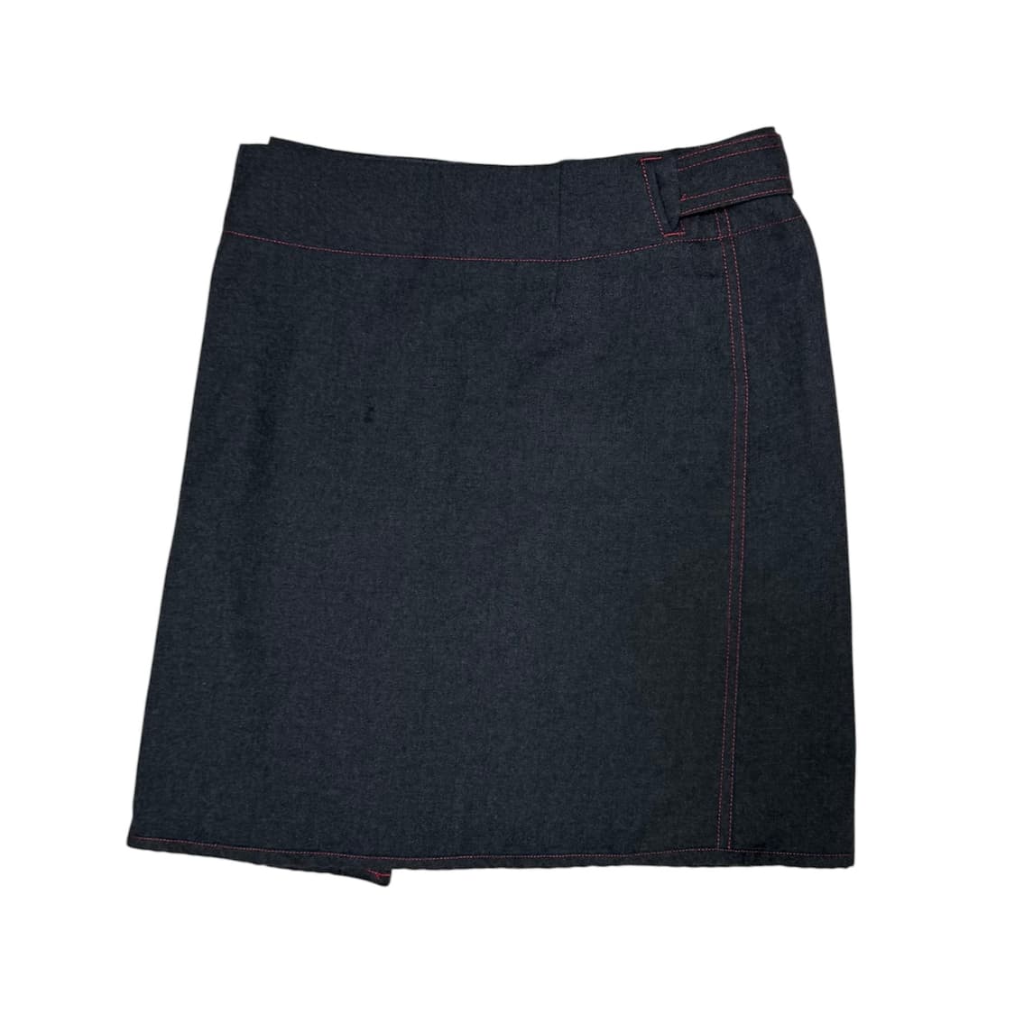 gomme 고무 벨티드 랩 스커트 상품이미지4