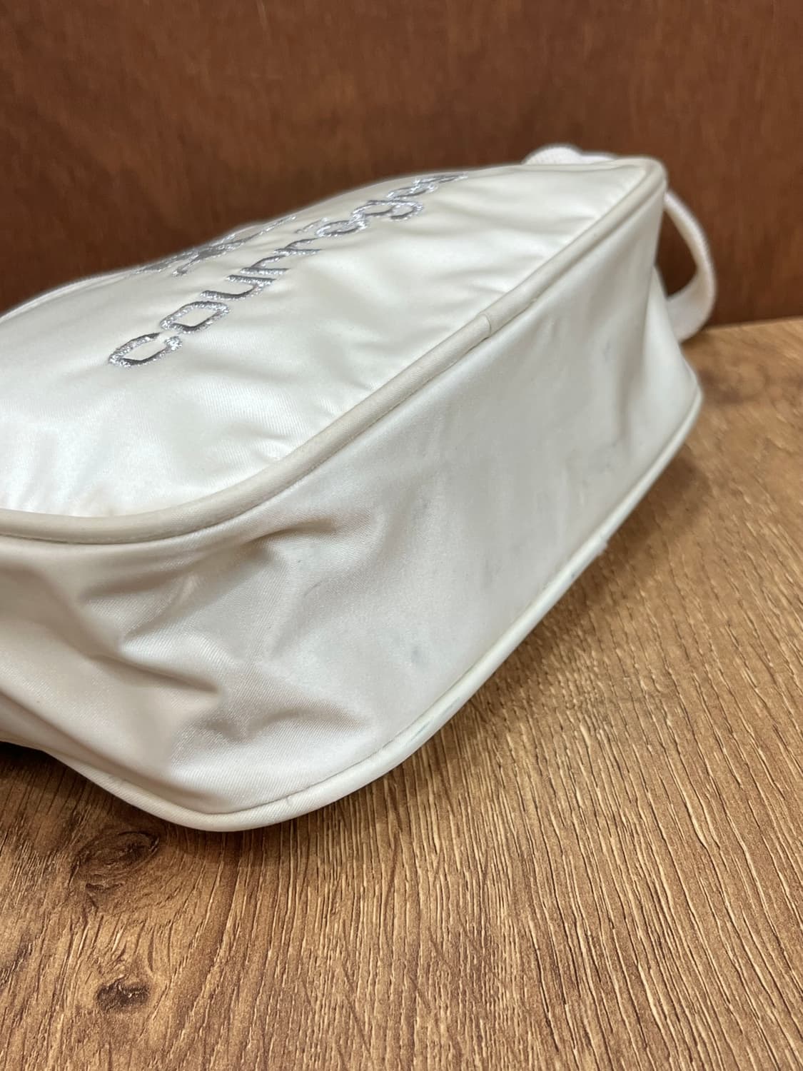 90s COURREGES 로고 크로스바디백 상품이미지10