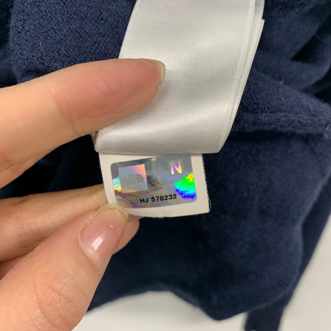 노스페이스 퍼플라벨 반집업 니트 상품이미지4