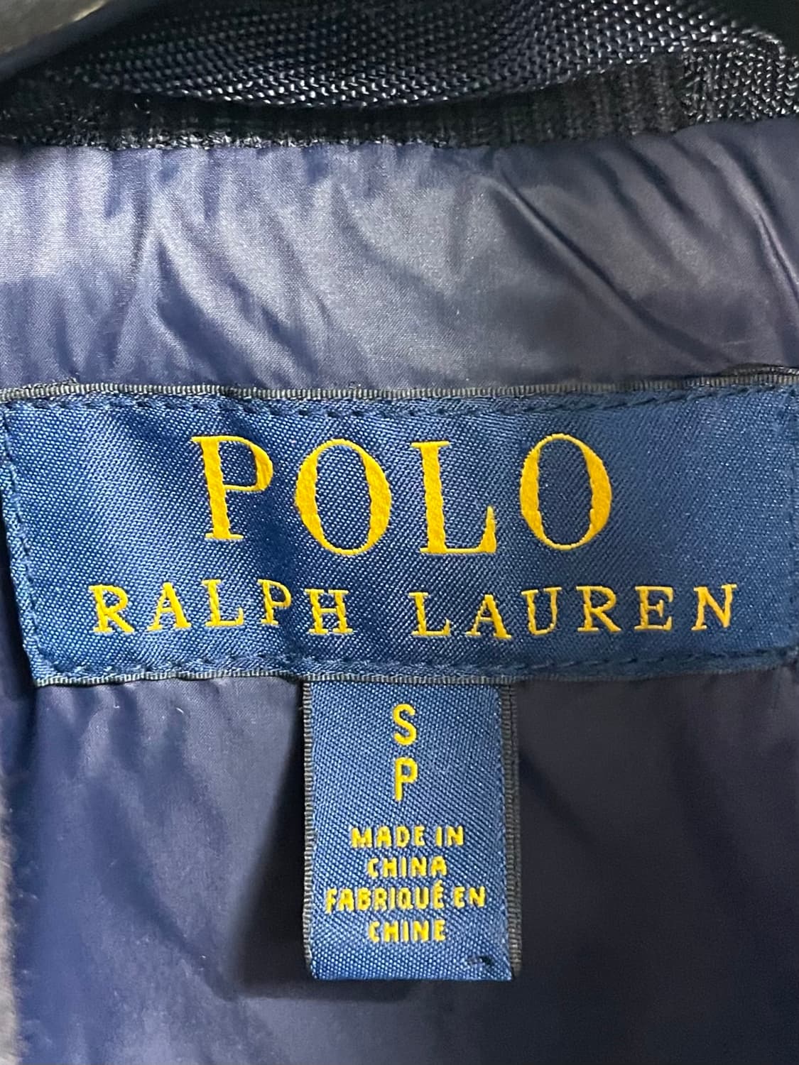 폴로 랄프로렌 네이비 플라이트 자켓 (on.235) 상품이미지7