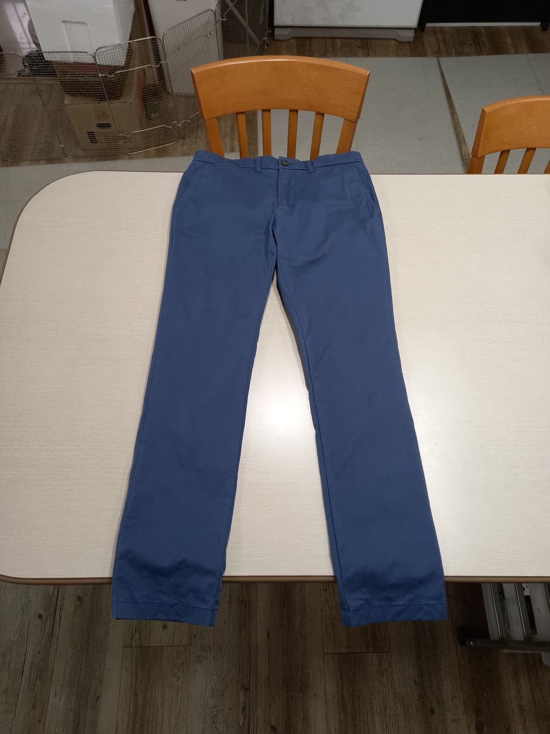 31 Tommy&Hilfiger 스판 슬림일자 치노 챠콜네이비31-509 상품이미지1