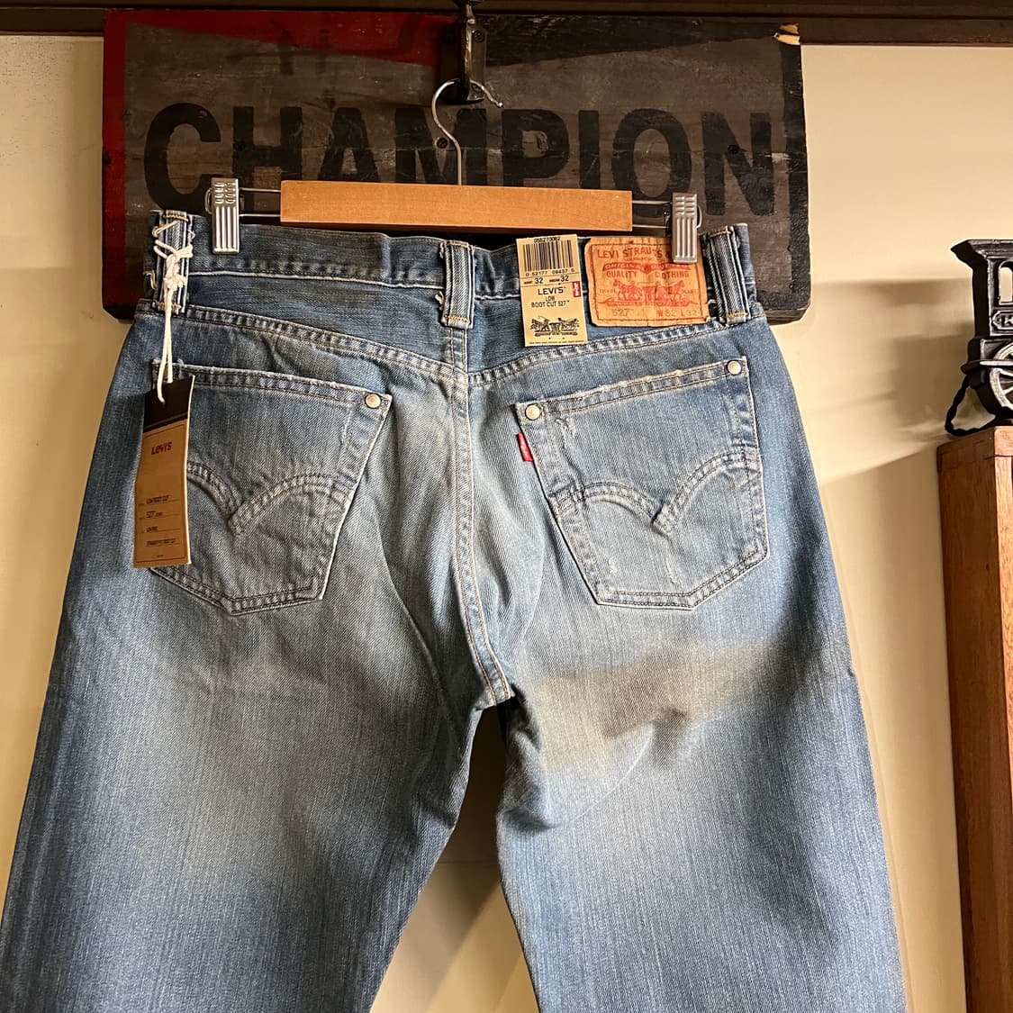00's 리바이스 527 부츠컷 32x32 Size Mexico 데드스탁 상품이미지6