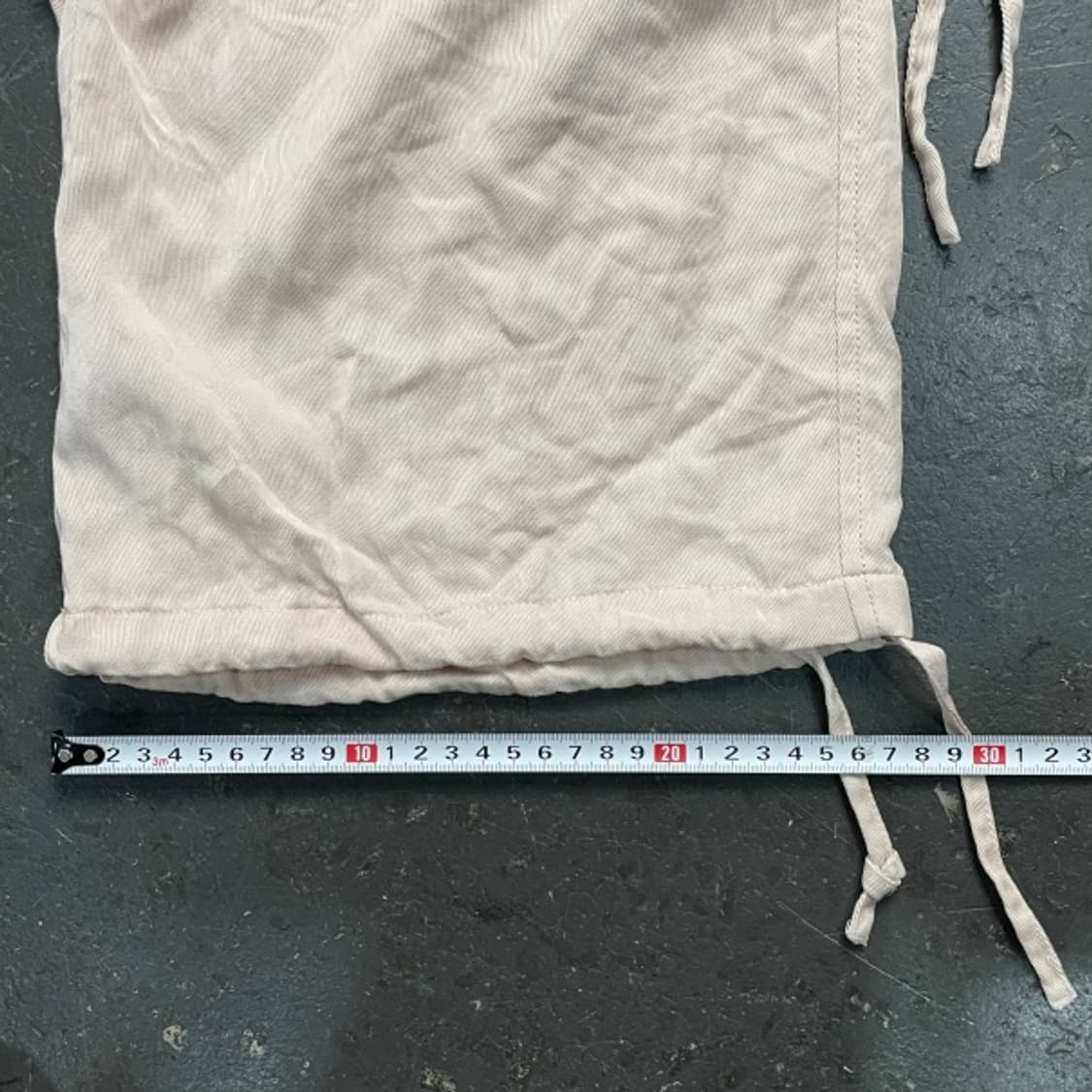 S 마뗑킴 레이온 스트링 카고팬츠  상품이미지6