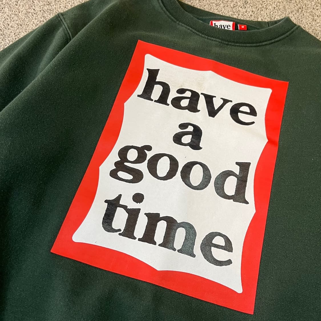 해브 어 굿 타임 맨투맨 상품이미지2
