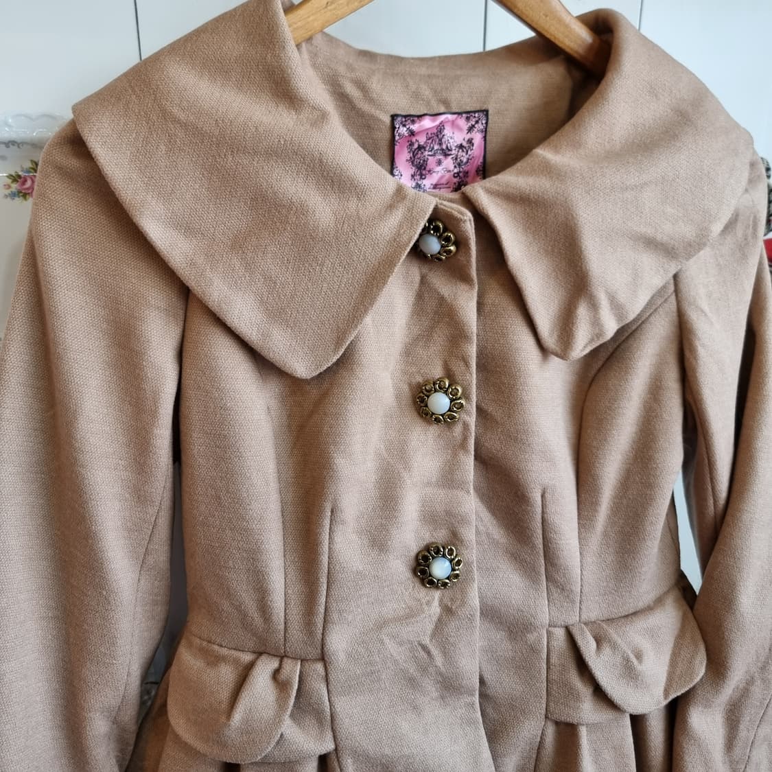 Honey Bunch 허니번치 원피스형 코트 상품이미지5