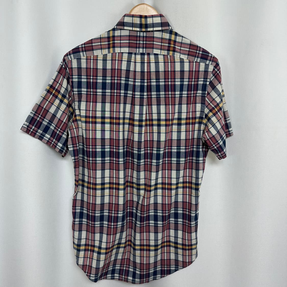 랄프로렌 남자 면 체크 반팔셔츠 S  PPD  상품이미지3