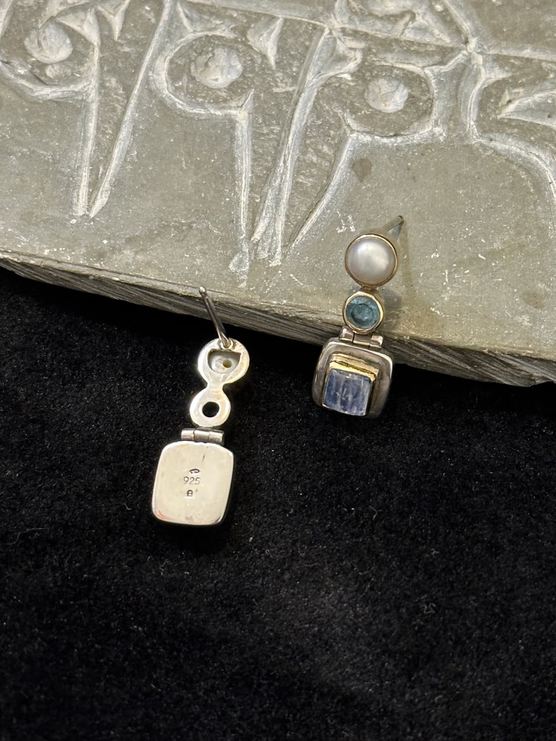 Musta Vintage 925silver earring 상품이미지3