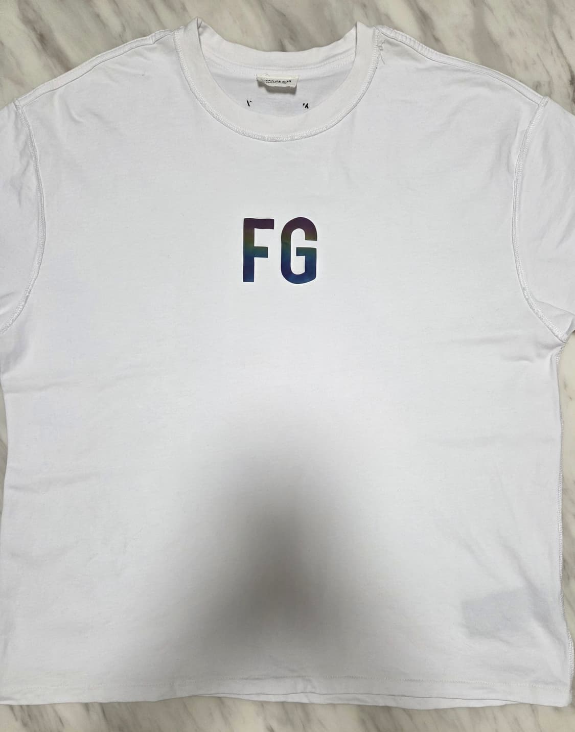 피어오브갓 6TH FG 홀로그램 반팔티 상품이미지1