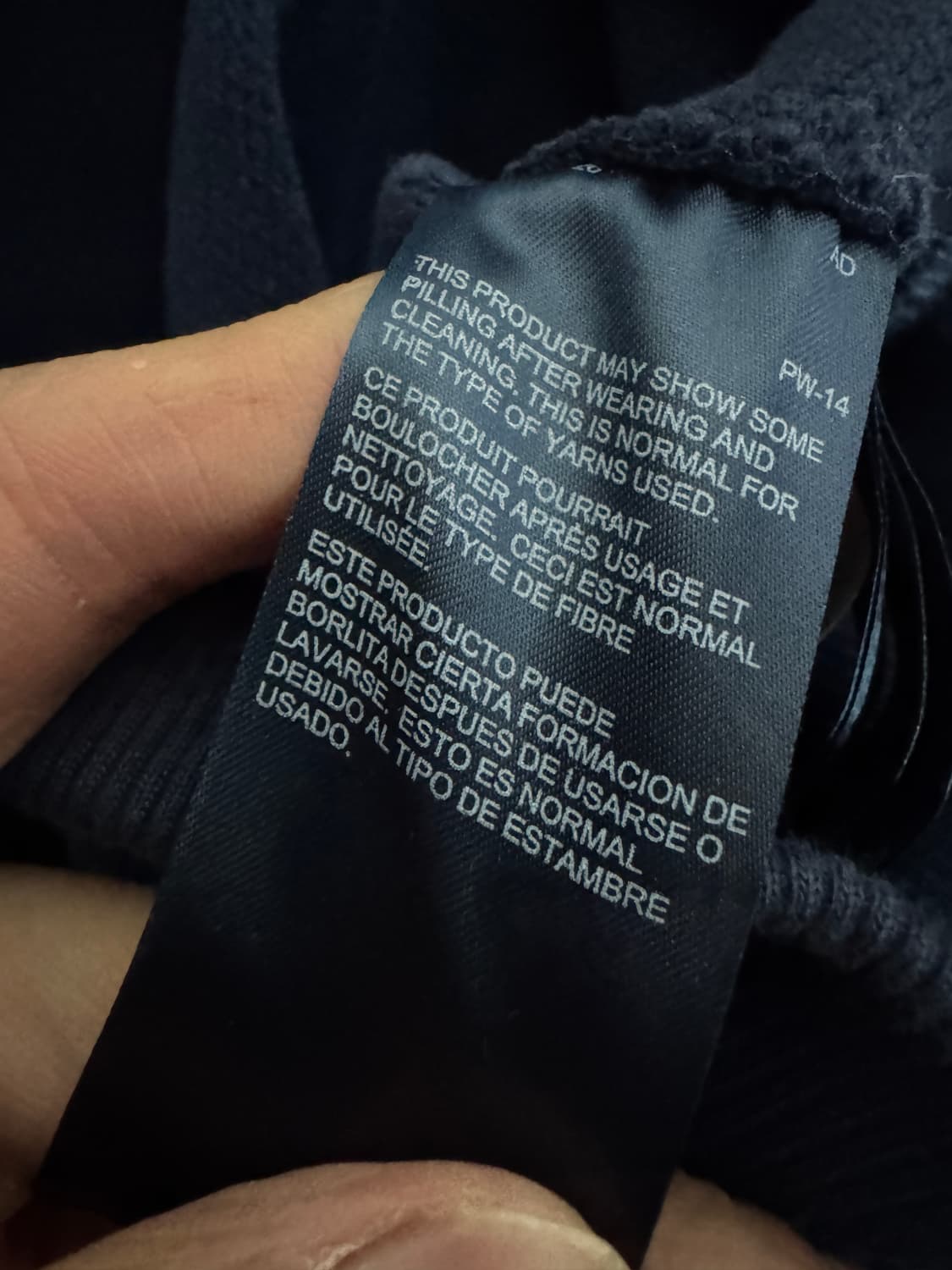 타미 Tommy 진스 샌터 로고 네이비 맨투맨 M 상품이미지4