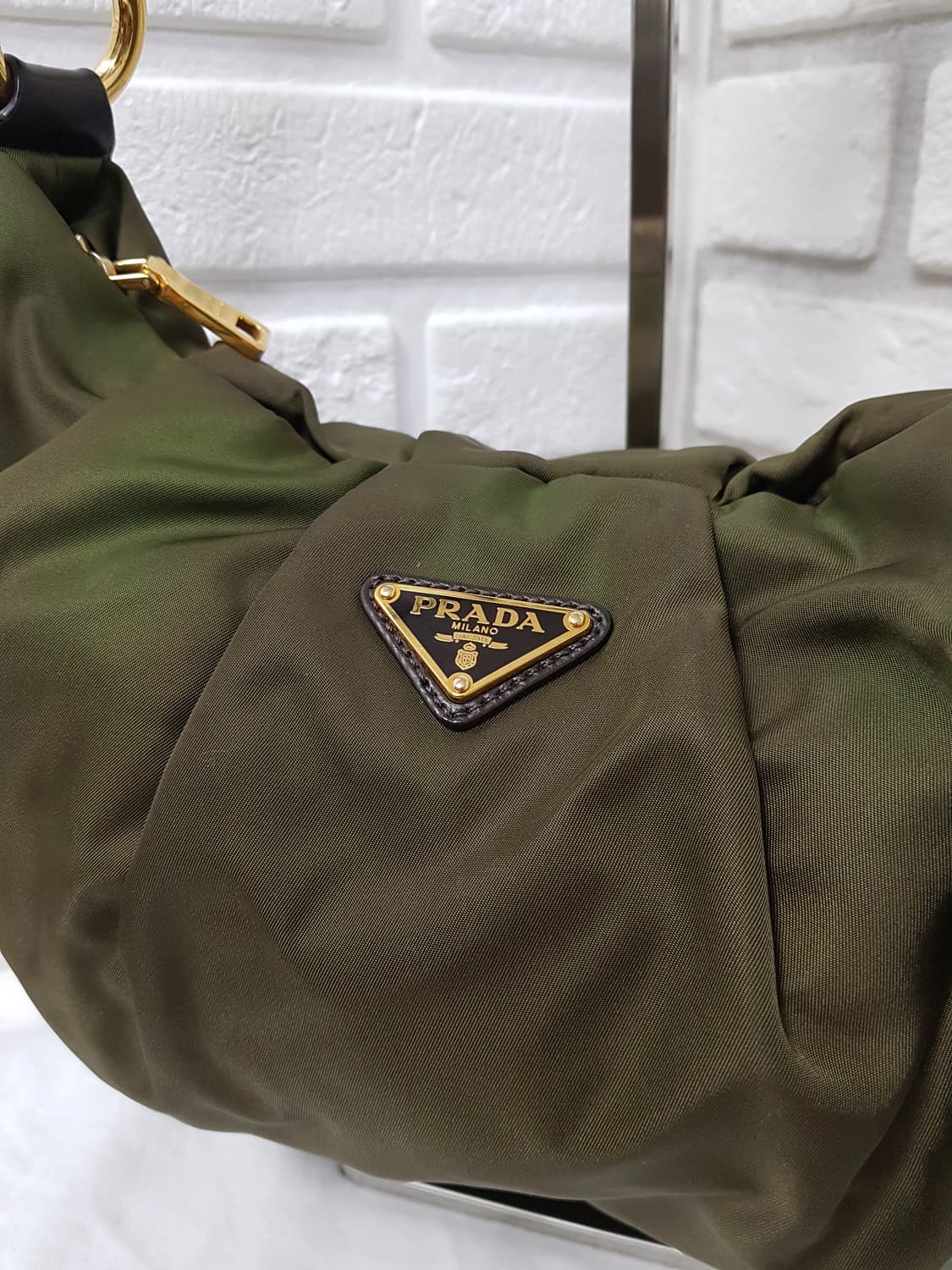 [정품] 프라다 포코노 금장 숄더백 상품이미지4
