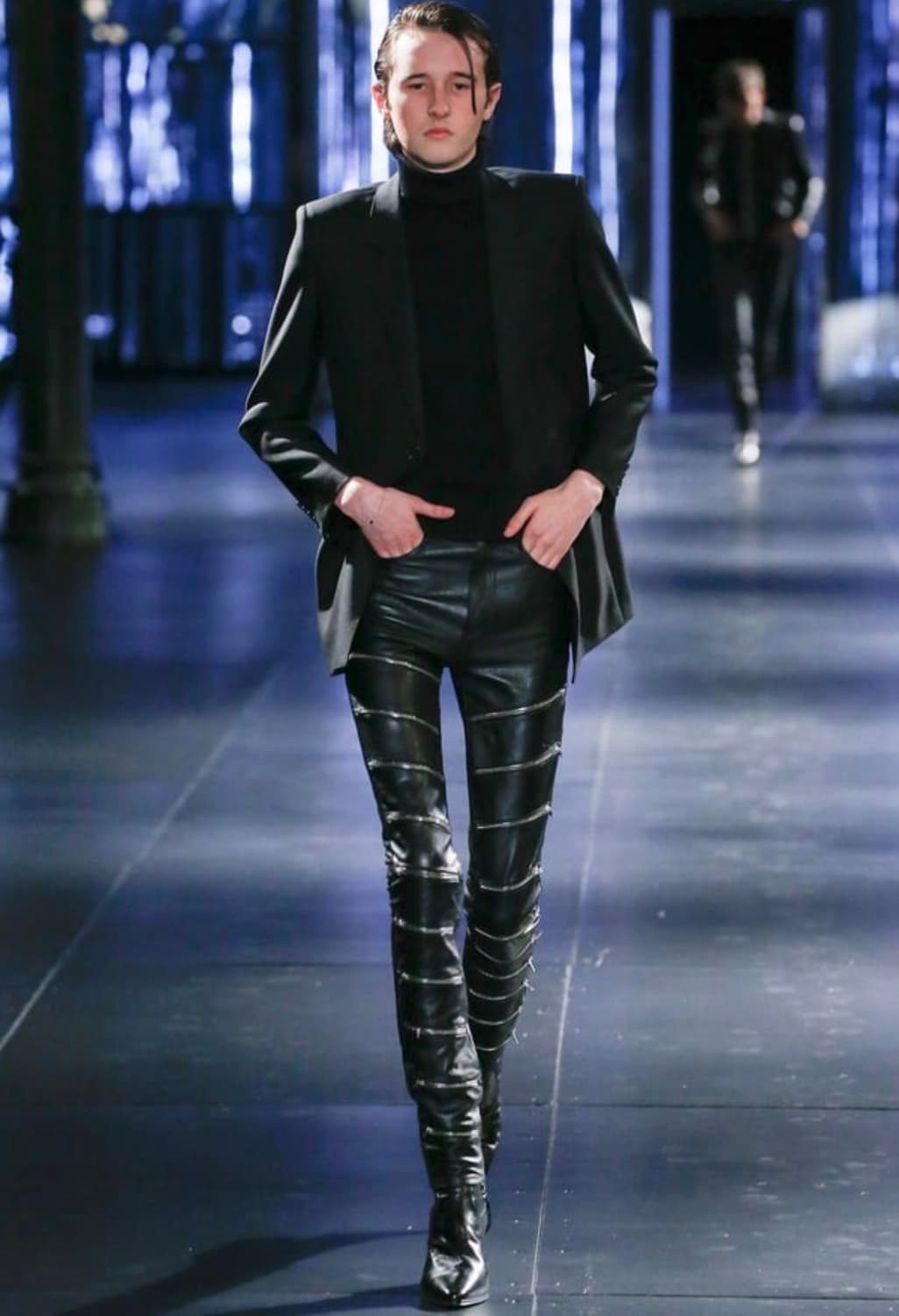 구매글) 생로랑 15fw 지퍼 팬츠 상품이미지1