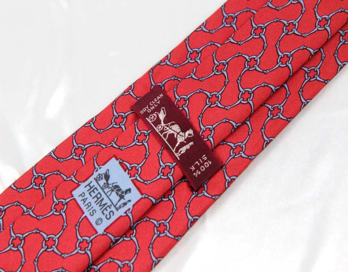 에르메스 7.8cm A등급 남자 명품 넥타이 상품이미지3