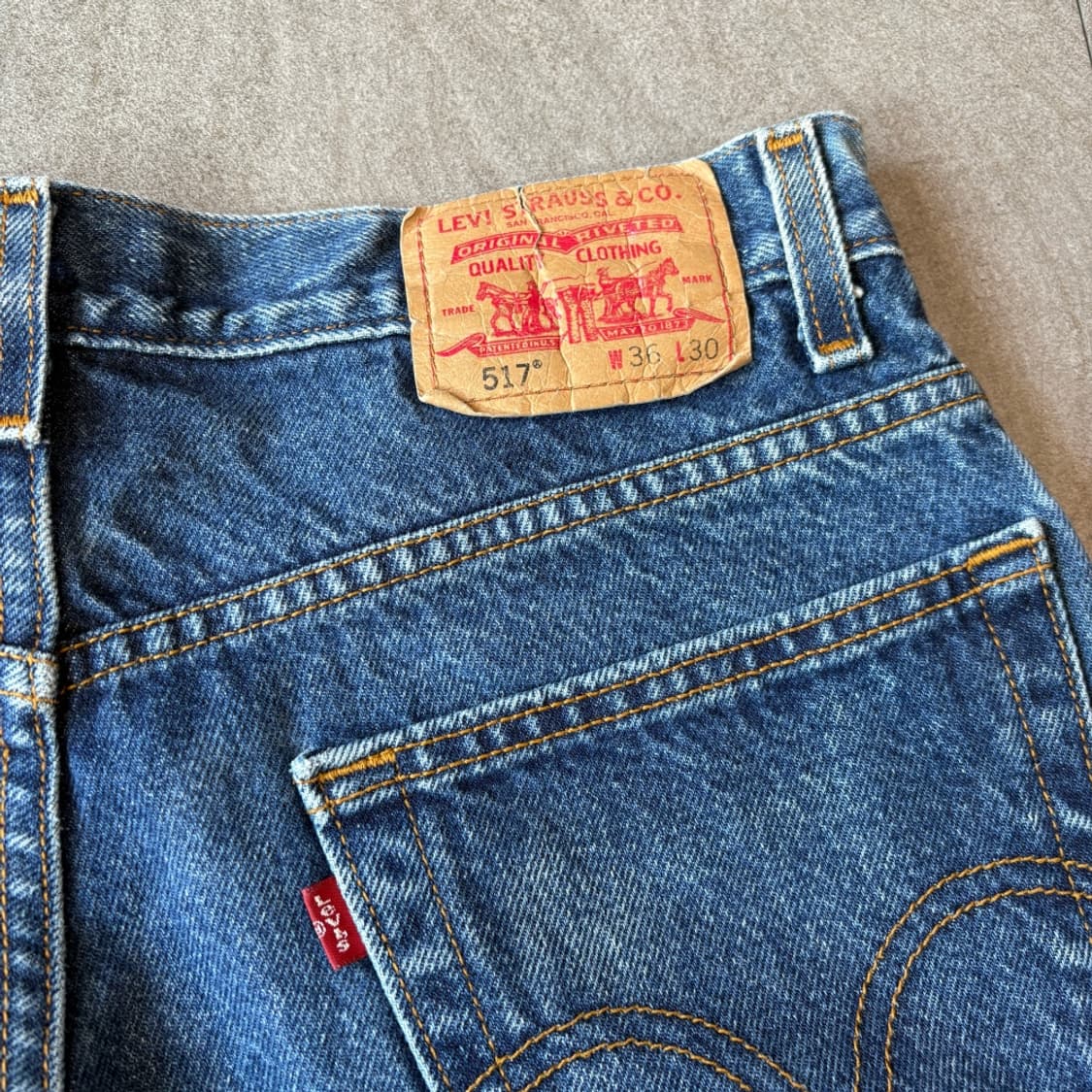 리바이스 정품 517 데님 팬츠 바지 상품이미지8
