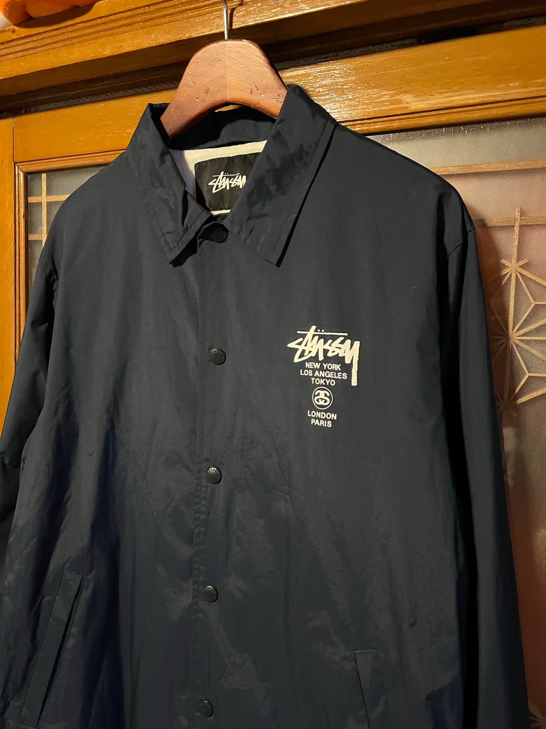 스투시 월드투어 코치자켓 상품이미지2