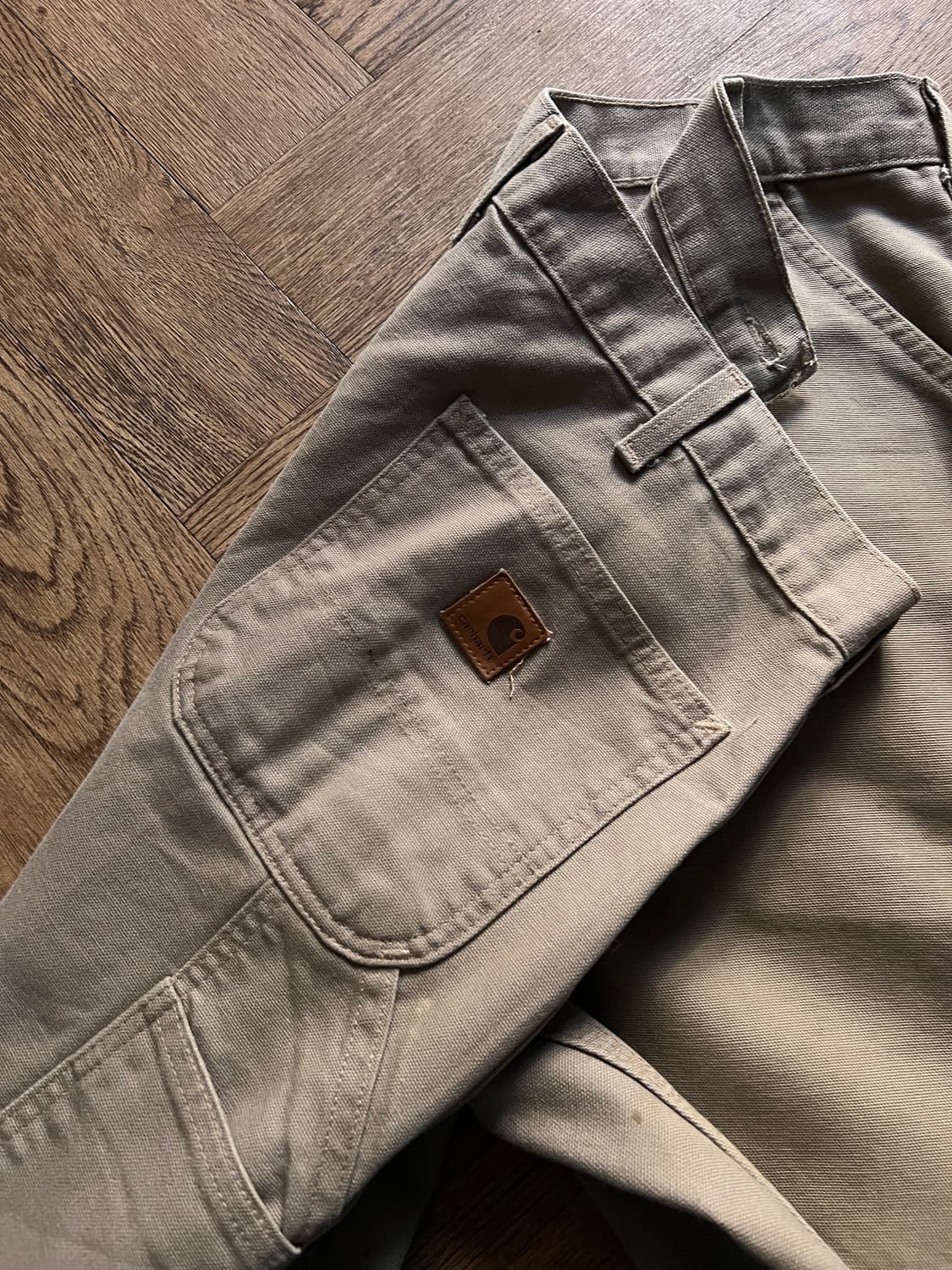 [38]칼하트 USA 데저트 탄 싱글니 캔버스 워크팬츠 상품이미지7