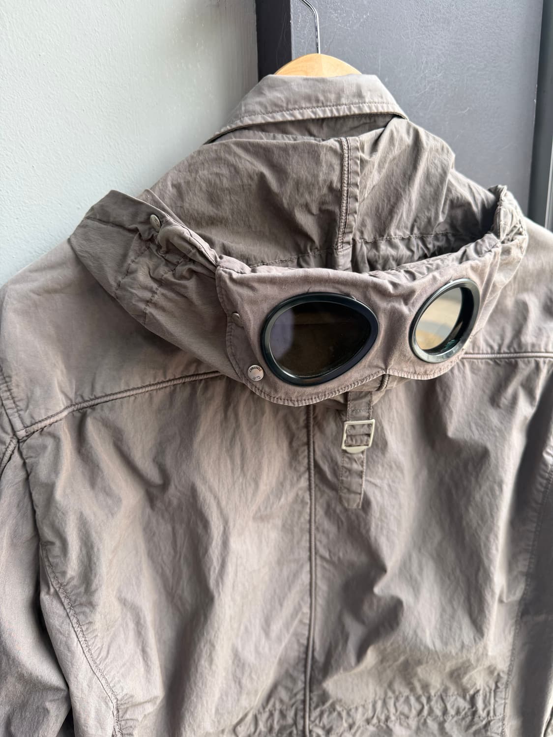 .100~105/ CP컴퍼니 00AW 렌즈 고글 나일론 쉘 자켓 상품이미지7