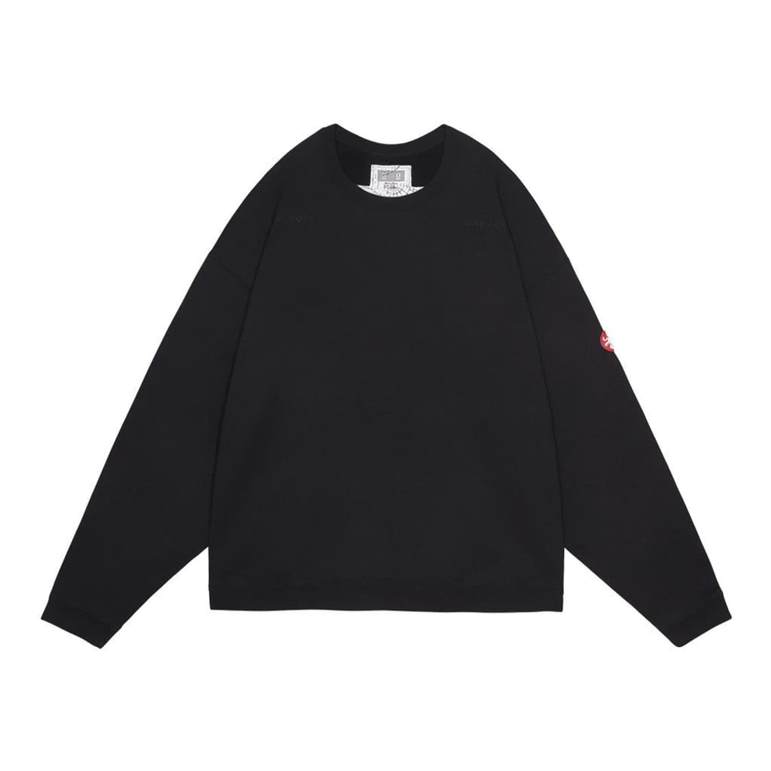 카브엠트 솔리드 루즈 크루넥 블랙 M 상품이미지1